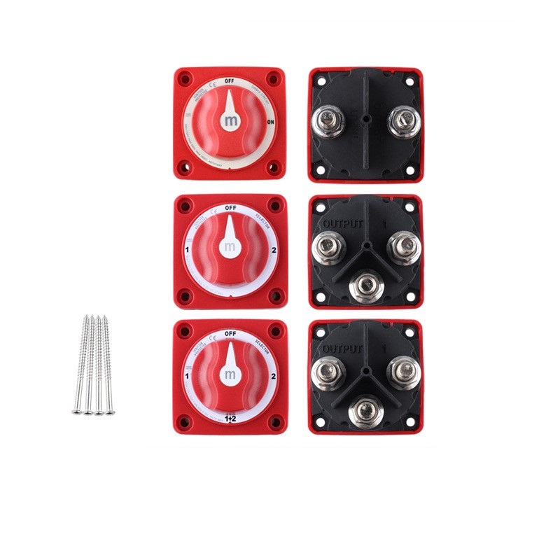Mini Dual Circuit Plus Battery Switch 6004 6005 6006 6007 6008 6010 6011 Blue Sea Equivalent for Automotive RV Yachts Trucks