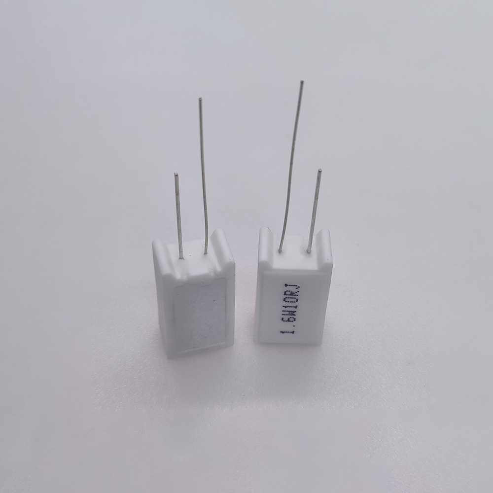 Thermal Links Resistor Assemblies 1.6W 10 OHMS 5% Cement Resistor With Fusible Alloy Type Thermal Cutoff Fuse Provide Overheat Protect