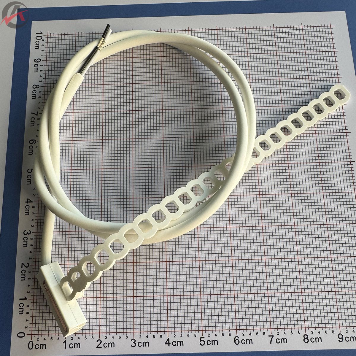 按需批量生产白色表链自由卡扣防水热敏电阻温度传感器NTC10K3977